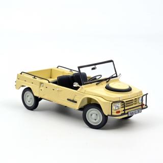 Citroën Méhari 4X4 1979 - Beige Norev 1:18 Metallmodell Motorhaube und Kofferraum zu öffnen!